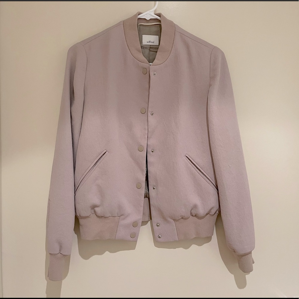 Aritzia Wilfred Poussin Bomber